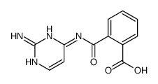 2-[(2-aminopyrimidin-4-yl)carbamoyl]benzoic acid Structure