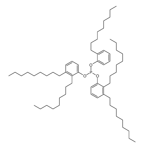 bis[2,3-di(nonyl)phenyl] (2-nonylphenyl) phosphite结构式