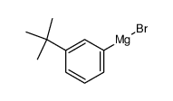 (3-(tert-butyl)phenyl)magnesium bromide Structure