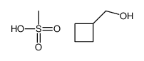 cyclobutylmethanol,methanesulfonic acid Structure