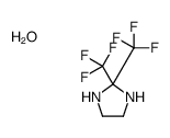 2,2-bis(trifluoromethyl)imidazolidine,hydrate结构式