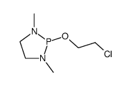 β-chloroethoxy-2 dimethyl-1,3 diazaphospholane-1,3,2 Structure