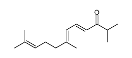 2,7,11-trimethyldodeca-4,6,10-trien-3-one结构式