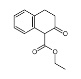 2-oxo-1,2,3,4-tetrahydro-[1]naphthoic acid ethyl ester Structure