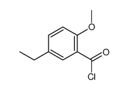 Benzoyl chloride, 5-ethyl-2-methoxy- (9CI) picture
