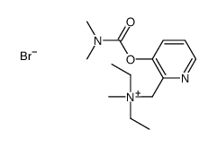 [3-(dimethylcarbamoyloxy)pyridin-2-yl]methyl-diethyl-methylazanium,bromide结构式