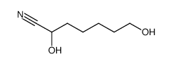 1.6-Dihydroxy-1-cyano-pentan Structure