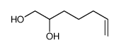 hept-6-ene-1,2-diol结构式