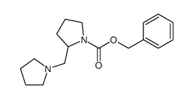 2-PYRROLIDIN-1-YLMETHYL-PYRROLIDINE-1-CARBOXYLIC ACID BENZYL ESTER Structure