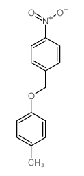 Benzene,1-methyl-4-[(4-nitrophenyl)methoxy]-结构式