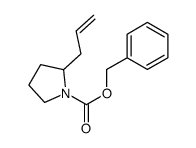 benzyl 2-prop-2-enylpyrrolidine-1-carboxylate Structure