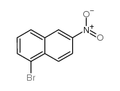 1-Bromo-6-nitronaphthalene结构式