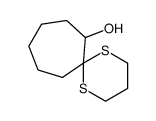 1,5-dithiaspiro[5.6]dodecan-7-ol结构式