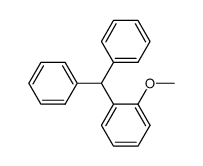((2-methoxyphenyl)methylene)dibenzene Structure