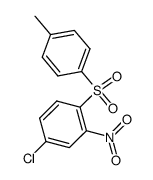 (4-chloro-2-nitro-phenyl)-p-tolyl sulfone Structure