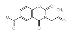 2H-1,3-Benzoxazine-2,4(3H)-dione,6-nitro-3-(2-oxopropyl)- picture