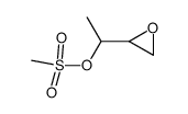 (+/-)-α-Methyloxiranemethyl Methanesulfonate Structure