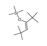 Z-2,2,5,5-Tetramethyl-3-(trimethylsiloxy)-3-hexen Structure