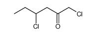 2-Hexanone,1,4-dichloro- Structure