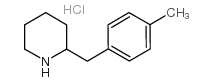2-(4-METHYL-BENZYL)-PIPERIDINE HYDROCHLORIDE结构式