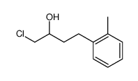 1-chloro-4-(2-methylphenyl)-2-butanol结构式