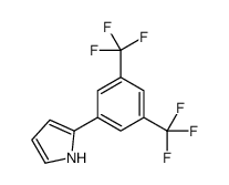 2-[3,5-bis(trifluoromethyl)phenyl]-1H-pyrrole Structure