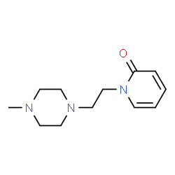 2(1H)-Pyridone,1-[2-(4-methyl-1-piperazinyl)ethyl]-(8CI) structure