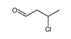 3-chlorobutanal结构式