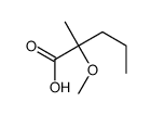 2-methoxy-2-methylpentanoic acid Structure