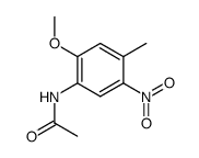 acetic acid-(2-methoxy-4-methyl-5-nitro-anilide) Structure