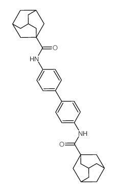 Tricyclo[3.3.1.13,7]decane-1-carboxamide,N,N'-[1,1'-biphenyl]-4,4'-diylbis- (9CI) picture