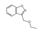 3-ethoxymethyl-1,2-benzisoxazole结构式