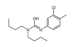 1,1-dibutyl-3-(3-chloro-4-methylphenyl)urea结构式