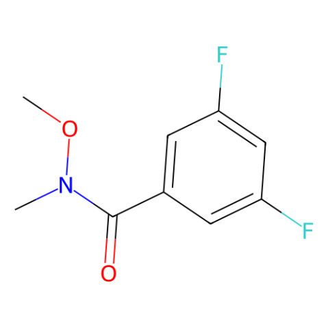 3,5-difluoro-N-methoxy-N-methylbenzamide图片