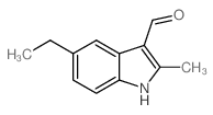 5-Ethyl-2-methyl-1H-indole-3-carbaldehyde Structure