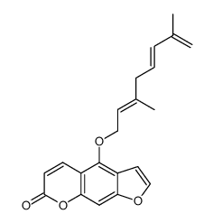 Anhydro notoptol Structure