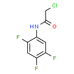 2-Chloro-N-(2,4,5-trifluorophenyl)acetamide Structure