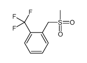 2-TRIFLUOROMETHYLBENZYLMETHYLSULFONE结构式