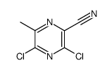 3,5-dichloro-6-methylpyrazine-2-carbonitrile picture