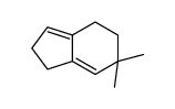 6,6-dimethyl-1,2,4,5-tetrahydroindene Structure