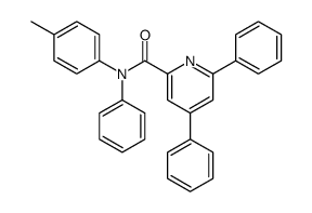 N-(4-methylphenyl)-N,4,6-triphenylpyridine-2-carboxamide Structure