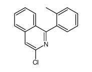 3-chloro-1-(2-methylphenyl)isoquinoline结构式