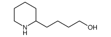 4-(2-Piperidyl)-1-butanol structure