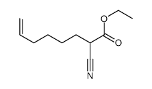 ethyl 2-cyanooct-7-enoate结构式