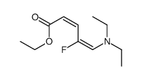 ethyl 5-(diethylamino)-4-fluoropenta-2,4-dienoate结构式