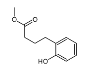 4-(2-羟基苯基)丁酸甲酯结构式