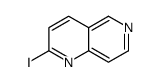 2-iodo-1,6-naphthyridine结构式