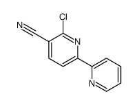 [2,2'-Bipyridine]-5-carbonitrile, 6-chloro Structure