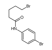 5-bromo-N-(4-bromophenyl)pentanamide结构式