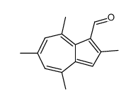 2,4,6,8-tetramethylazulene-1-carbaldehyde结构式
